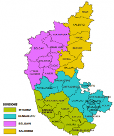 Divisions And District S Of State Karnataka Karnataka Pcs Free Notes